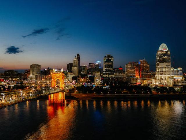 Cincinnati sky line